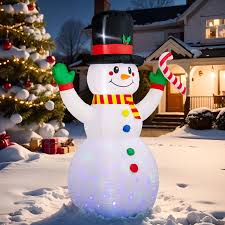 Christmas Inflatable 8FT Snowman